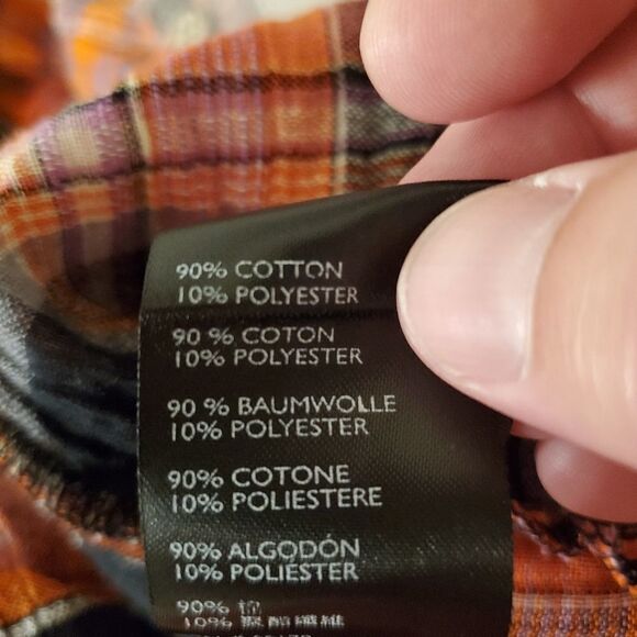 Free People First Bloom Plaid Top size Small in Washed Pop - NEW - Picture 15 of 15